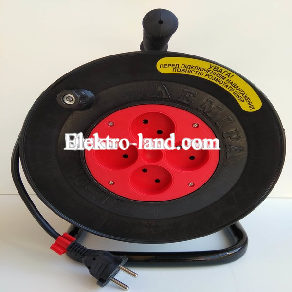 Удлинитель  на Катушке Лемира   У16-01  2×2,5  40 м